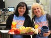 Cumberland Elementary School third grade teacher Jeannie Patelin and first grade teacher Tracy Mullane are ready to serve delicious food to the students and families during the McTeacher's Night held on Tuesday, March 10th at the Mt. Prospect McDonald's l