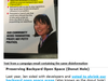 Two examples of the dishonest campaign literature