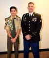 SPC. Ethan Morse with Star Scout Degas Peters