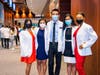 Students who received their white coats also took an Oath of Commitment reminding them to maintain the trust expected of a healthcare provider.