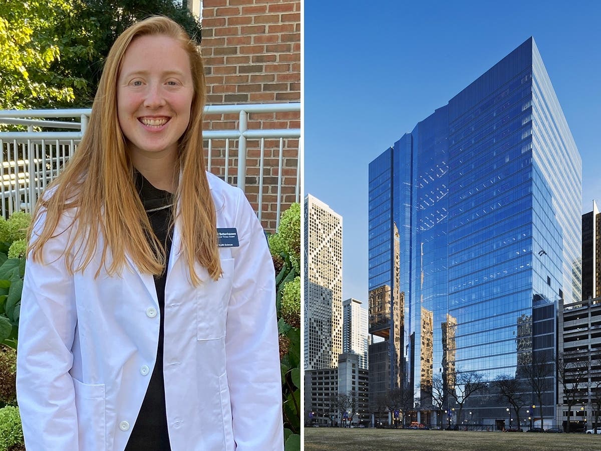 Midwestern University Doctor of Physical Therapy student Ellie Bettenhausen (CHS-DG PT ’27) and the Shirley Ryan AbilityLab, where her clinical rotation provided lasting lessons in resilience, teamwork, and patient-centered care.