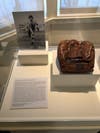 Baseball glove used by Babe Didrikson Zaharias.
