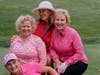Clockwise from front left, Beth Dixon, of Grosse Ile, Katie Chambers, of Grosse Ile, Diane Mace, of Grosse Ile, and Karen Wilson Smithbauer, of Grosse Ile, at the Women's Health Care Classic on Tuesday,Sept. 21, 2021 at the Dearborn Country Club, in Dear