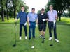  Dr. Ryan Li, Dr. Don Conn, James Cramb, and Spencer Conn at the 2025 Women’s Health Care Classic