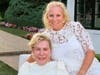 Marlene Boll and Kristine Mestdagh at the 2025 Grosse Pointe Gathering benefit for Corewell Health Beaumont Grosse Pointe Hospital.