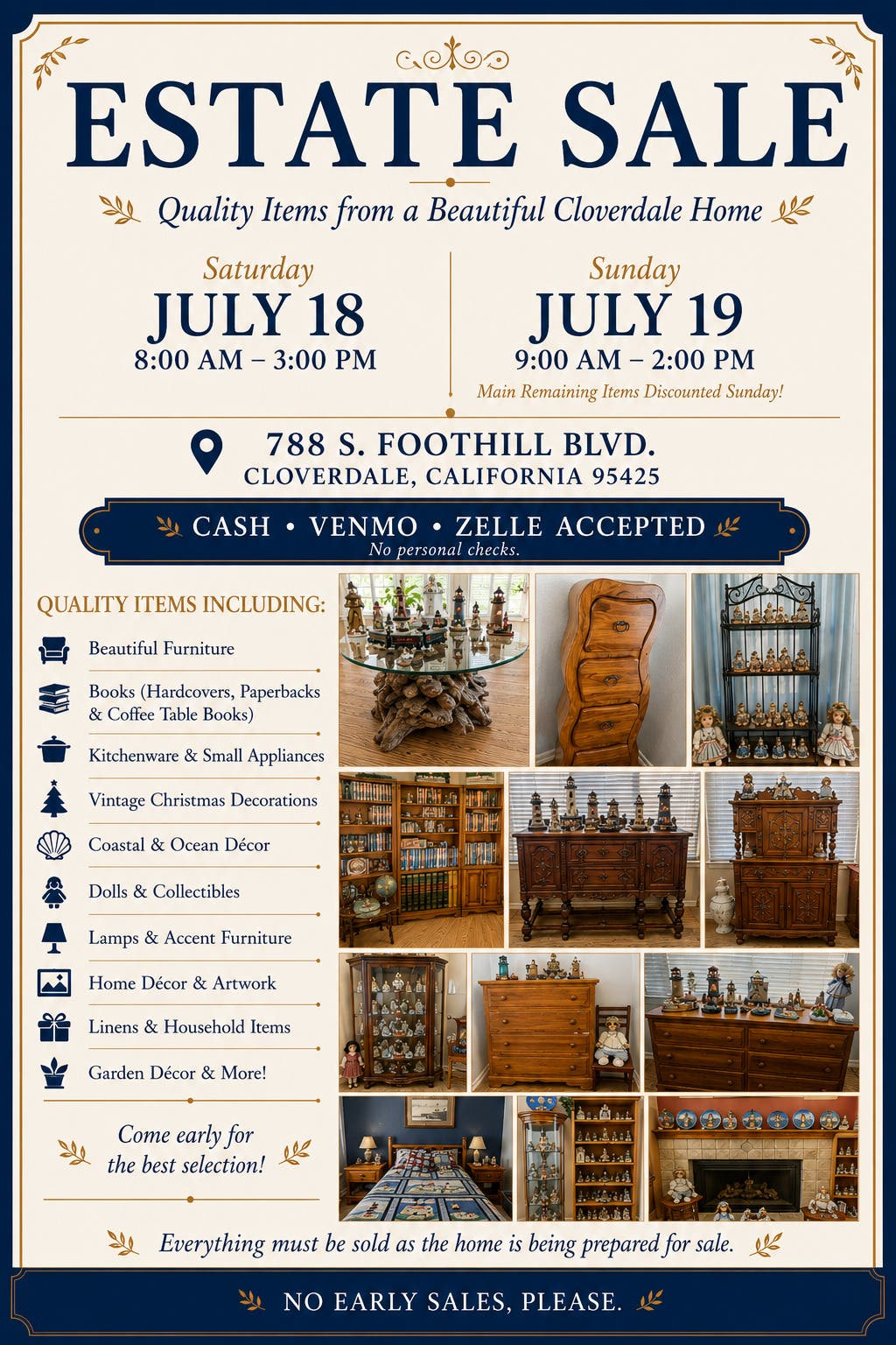 Estate Sale