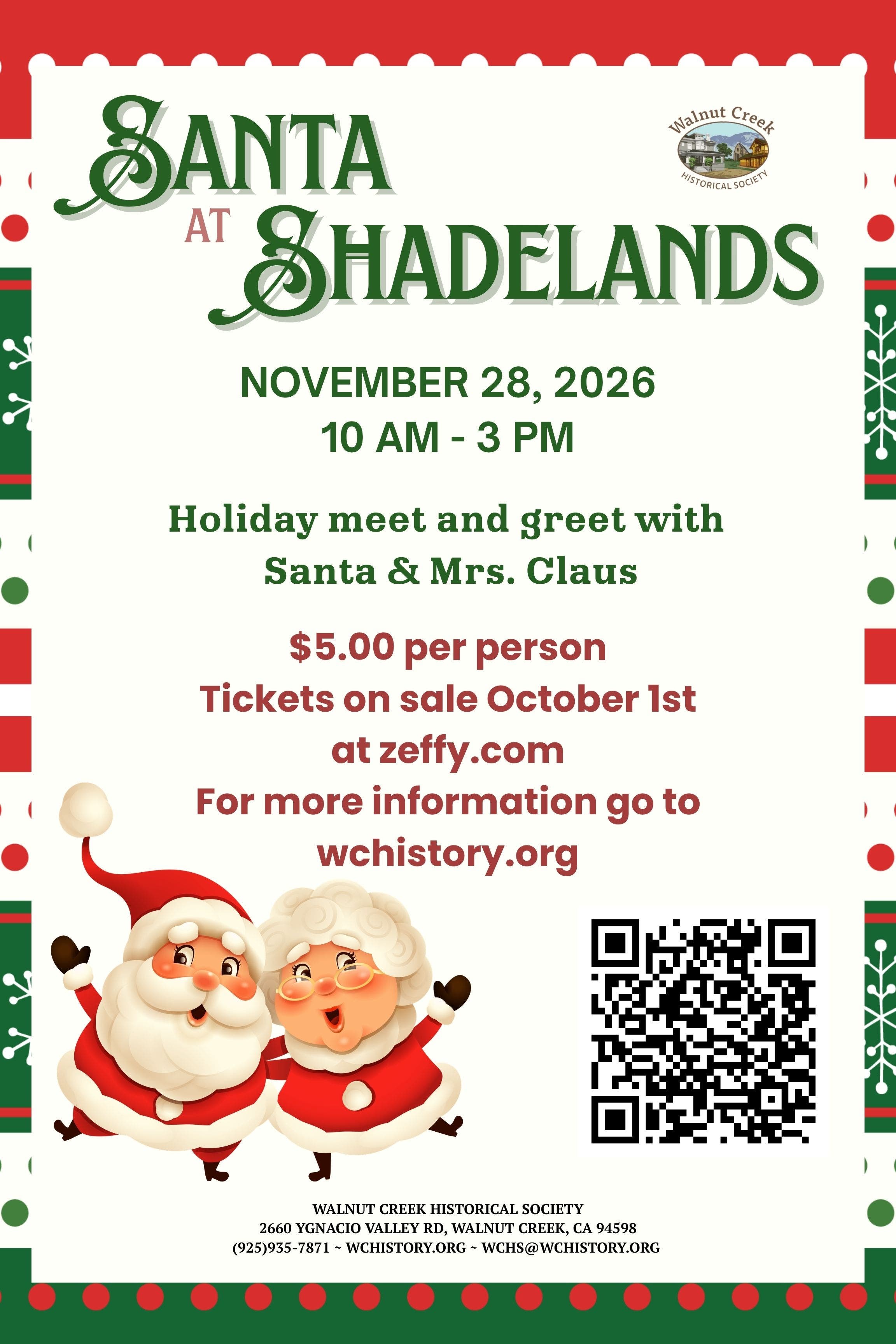 Santa at Shadelands