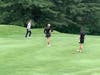 Sarrazin just an inch from an eagle. 