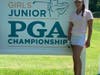 Sophia Sarrazin before her historical round at Junior PGA Championship.