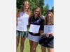 As junior captains in 2019, Brianna Dwyer, Claudia Fernandez and Deniz Elden earned All-FCIAC West honors. Now senior captains, they lead virtually.