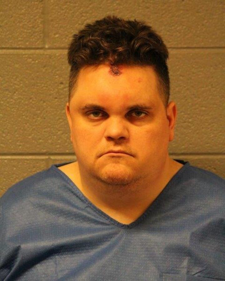 Brian Hahn, 38, of Lyons, is charged with stabbing his mother to death and seriously injuring his sister. 