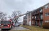 Oak Lawn firefighters struck a fire in an apartment building on Wednesday afternoon. 
