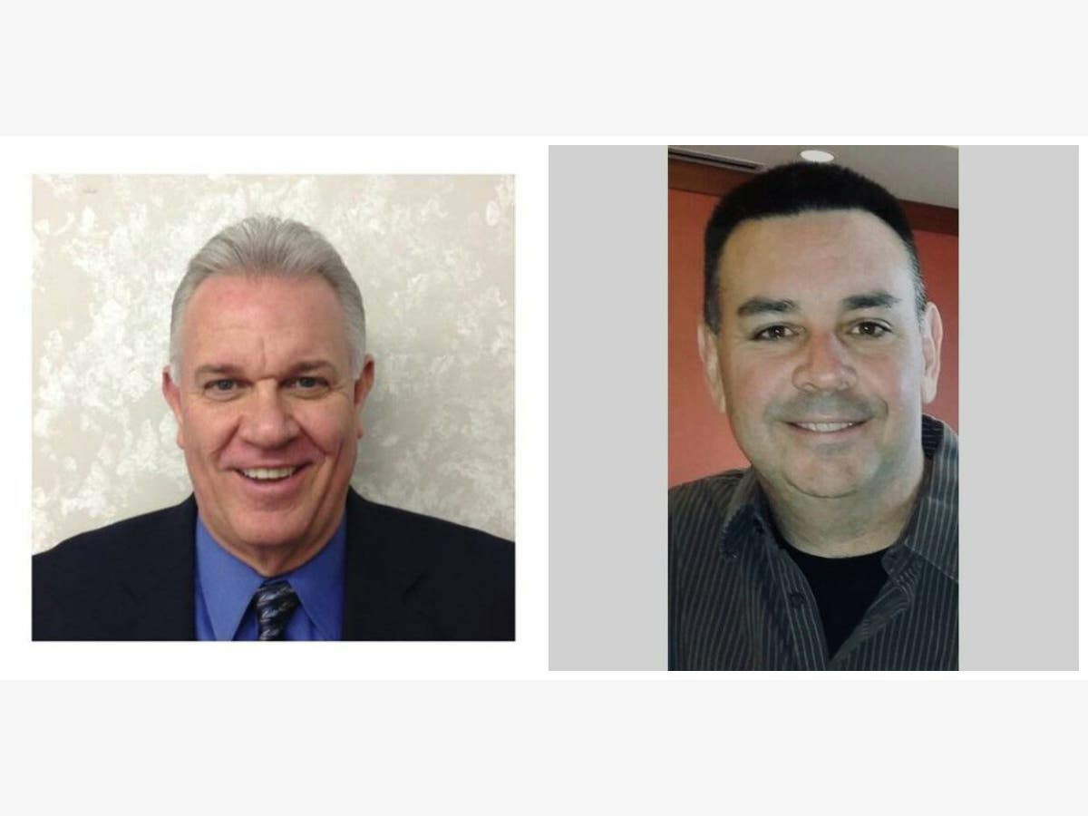 Incumbent Bob Streit (left) and challenger Paul Mallo are vying for Oak Lawn Third District Village trustee. 