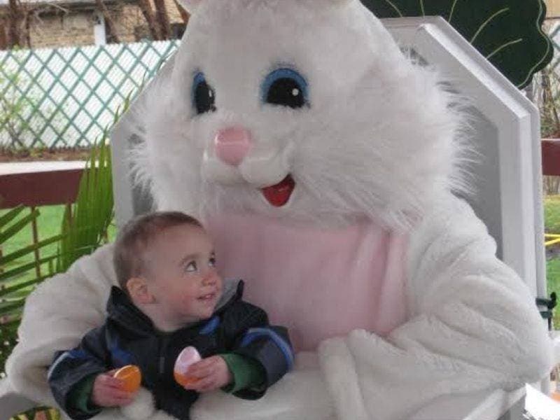 Oak Lawn's annual Easter egg hunt on the village green happens April 13, 2019.