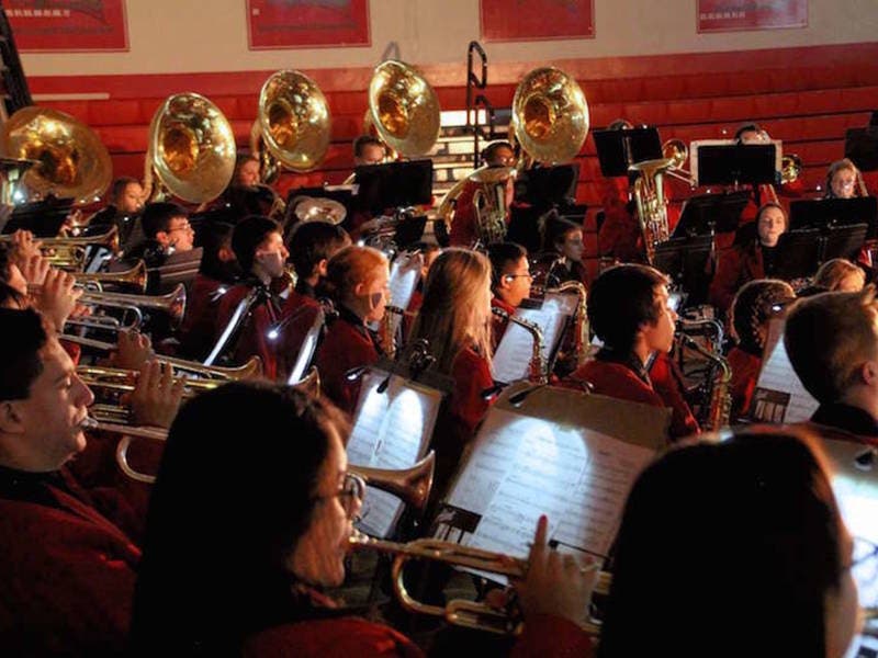 The Marist High School Band welcomes spring with two concerts April 13 and April 14.