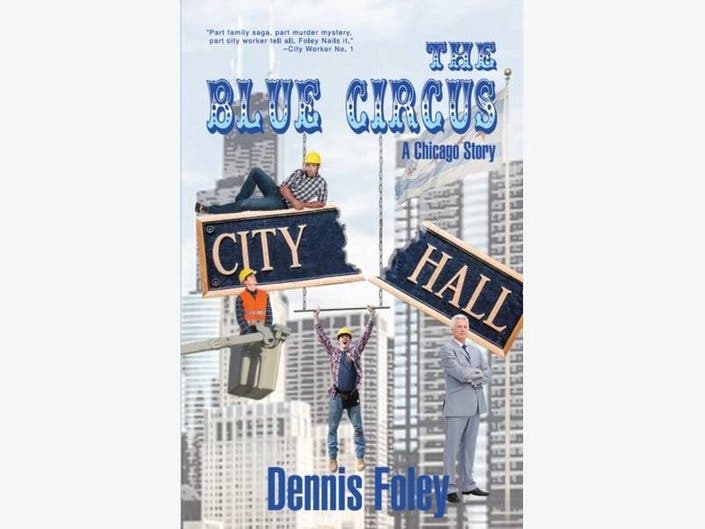 Author Dennis Foley discusses his new novel 'The Blue Circus,' April 25 at the Evergreen Park library. 