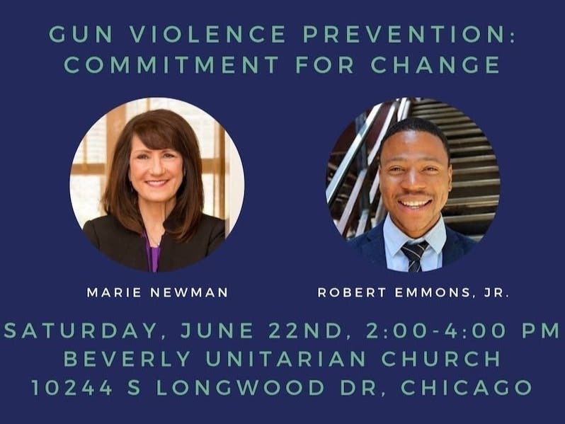 Congressional candidates Marie Newman and Robert Emmons Jr. are hosting a town hall on gun violence June 22.