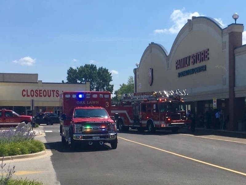 Five people were transported to area hospitals after someone sprayed pepper spray inside the Oak Lawn Salvation Army store on Aug. 1, 2019.