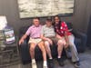First responders spent time with veterans at Villa at Palos Heights for the first Patriot's Day BBQ. 