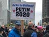 Putin 2020 sign. 