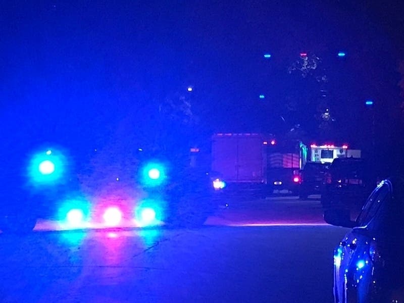 Oak Lawn police at scene of standoff with a man who cops said barricaded himself in his home.