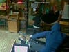 Two suspects remove a cash register from a Subway in Palos Park.