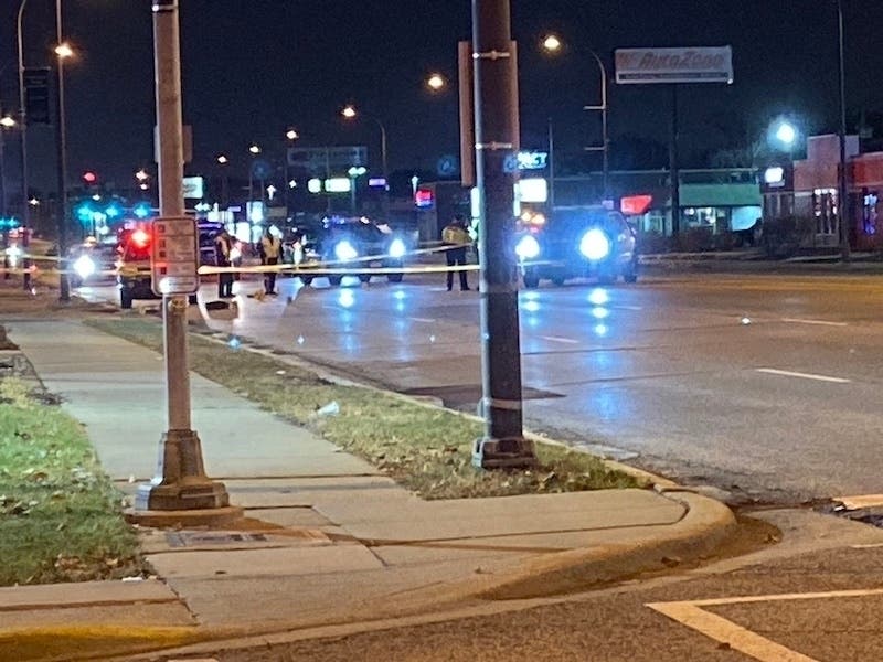 Oak Lawn police investigate a pedestrian vs. vehicle accident Nov. 24, 2019, on Cicero Avenue 