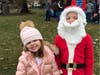 These youngsters got into the spirit of the season at the 2018 Santa on the Green. 