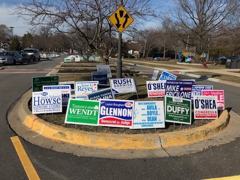 Voting by mail ballots have spiked in suburban Cook due to COVID 19 concernes. 