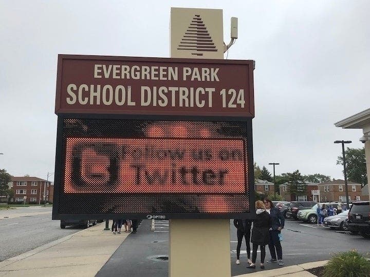 Two Evergreen Park students' extended family member has tested positive for COVID-19.