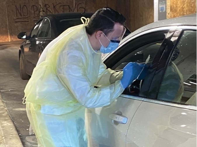 Family First Medical Group in Evergreen Park and Mokena is offering drive-up Covid-19 testing. 