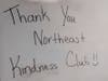 Night shift workers at OSF-LCMH were treated to sandwich wraps donated by Northeast School's Kindness Club. 