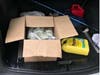 A box of money from the Streeterville cocaine haul, federal investigators claim. 