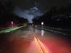 Heavy rain late Thursday evening closed a section of Rt. 83 in Palos Park.