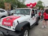 Most Holy Redeemer's graduating eighth-graders celebrate their traditional "clap out" pandemic style. 