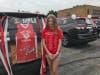 Most Holy Redeemer's graduating eighth-graders celebrate their traditional "clap out" pandemic style. 