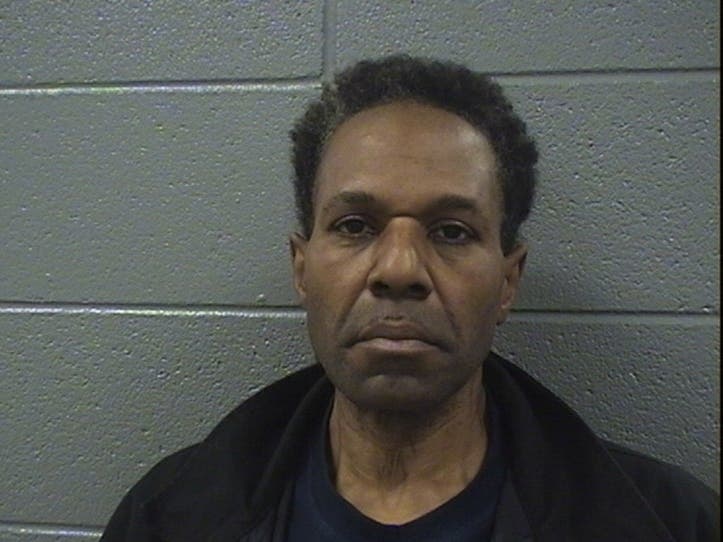 Elston Stevenson, 57, received a 15-year sentence for firing into the open grave of a murdered Palos Heights man in 2017.