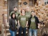 Jack Novak, 18 (middle), with his mom, Amy, brother Dan (right), and standing behind Jack, his twin brother Charlie, and dad Rob.