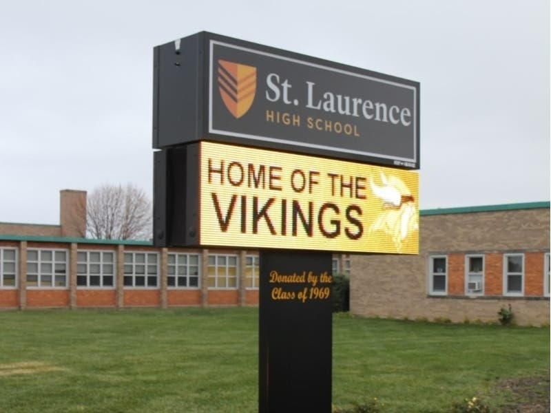 St. Laurence High School in Burbank received official authorization as an IB high school. 