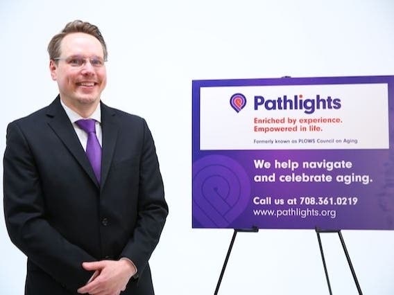 PLOWS Council on Aging officially rebrands as Pathlights highlighting the many services older adults and their families can resource.