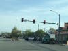 A car flipped on the Evergreen Park-Chicago border April 27, closing Western Avenue between 91st and 95th Streets.