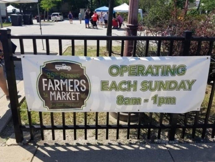 The 95th Street Farmers Market is open every Sunday at 95th Street and Longwood Avenue in Beverly.