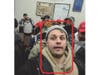 Selfie believed to be taken by CPD Officer Karol Chwiesiuk, 29, inside the office of Sen. Jeff Merkley (D-OR) in the U.S. Capitol on Jan. 6, 2021.