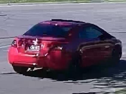 Evergreen Park police are looking for information on this vehicle tied to a man who was allegedly hassling a woman in Circle Park on June 22. 