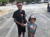 A future Swat officer and firefighter enjoy National Night Out 2021 in Oak Lawn. 