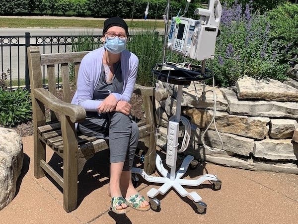 Evergreen Park resident and cancer survivor Nicole Houlihan will be a honoree at the Christmas Without Cancer 5K Run/Walk Sept. `18 in Evergreen Park.