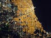 Satellite radiance data show that the Palos Preserves emit nearly 1,000 times less light than downtown Chicago.