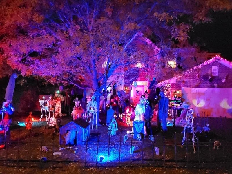 Mac's Monster Mash, 2107 Glenridge Court in Plainfield, was featured on the 2020 tour o' scary yards. 