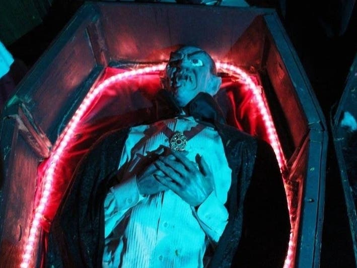 Spirits on Sproat/Gallery of the Dead, 9028 S. Sproat Ave., Oak Lawn, is one of the residential Halloween displays featured on Patch's 2021 tour of scary yards. 