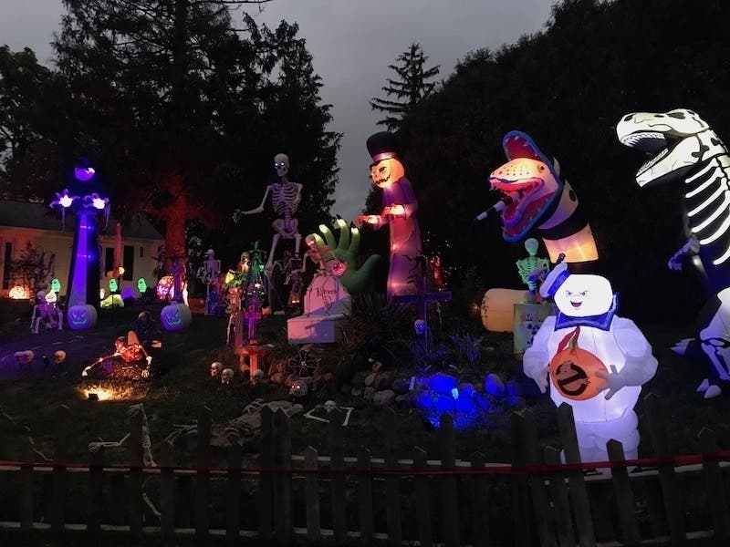 REALM OF THE LOST SOULS, 25418 W. KNOLLS COURT, LAKE VILLA, is one of the homes featured in Patch's annual tour of Halloween decorated homes. 